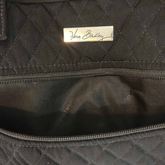 Vera Bradley Black Quilted Infant Baby Bag with Changing Mat - Picture 8 of 16